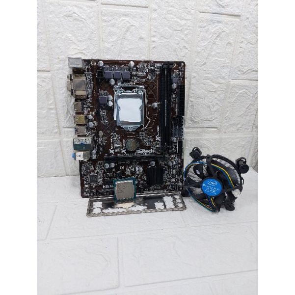 Paket Proc Core i3 4130 3.4Ghz + Motherboard H81 Asrock