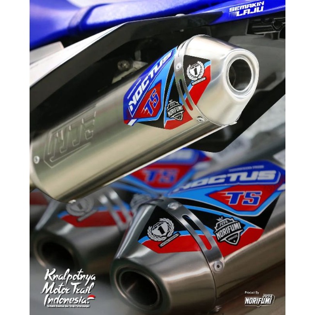 Knalpot Noctus T5 KLX Dtracker CRF 150cc WR155 WR 155