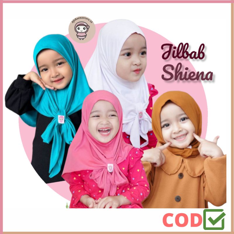 Afsheenastore Jilbab Anak Pashtan Shiena Almahyra Size  L-XL