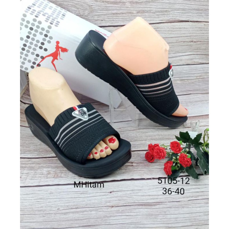 SANDAL WEDGES IMPORT WANITA SOFIYA 5105-12-7