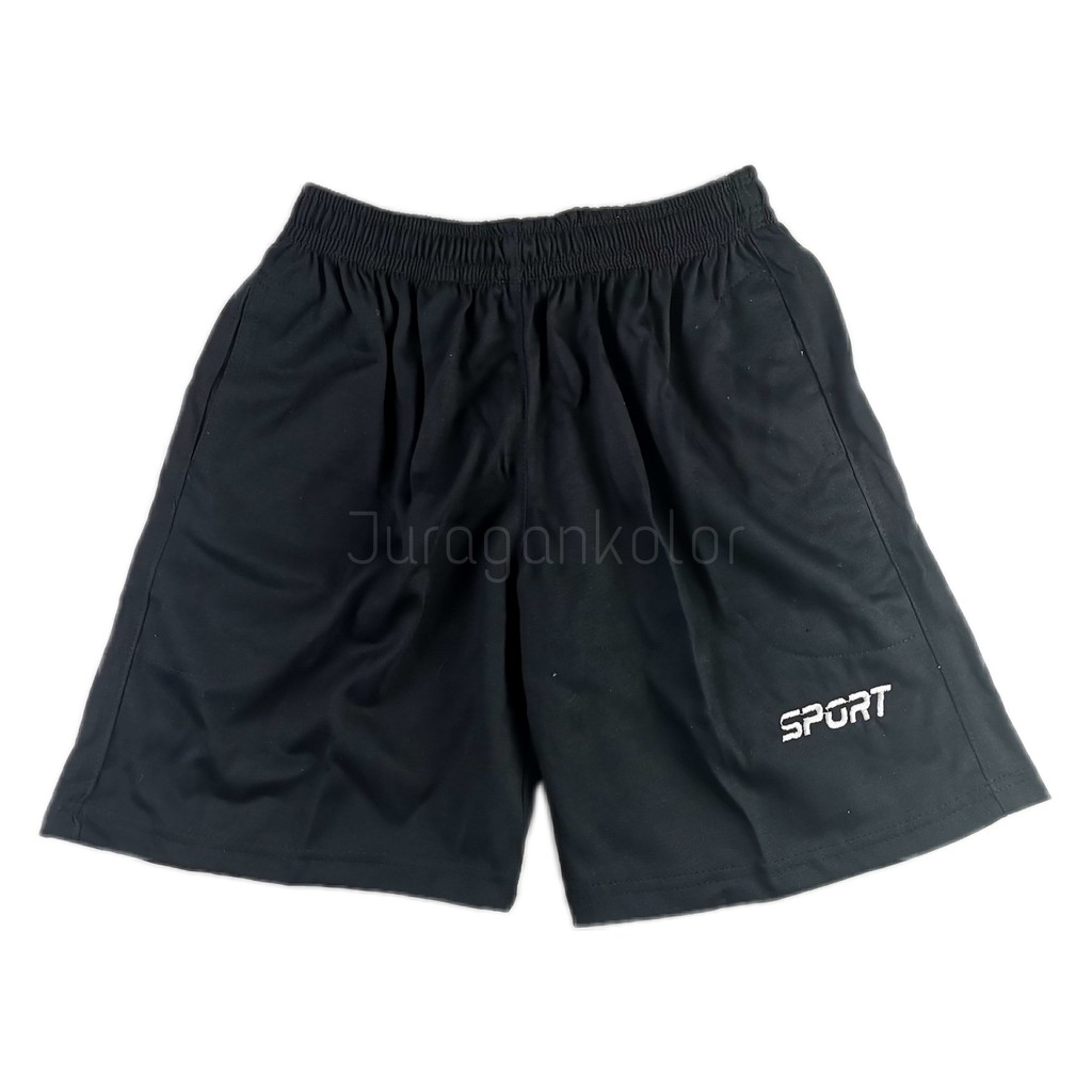 Celana Pendek Pria Boxer Distro Santai Polos Sport