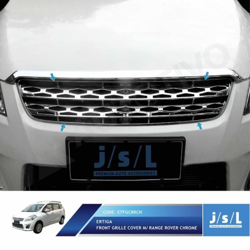 Grill Depan Ertiga 2011 2015 Model Range Rover Chrome Front Grille