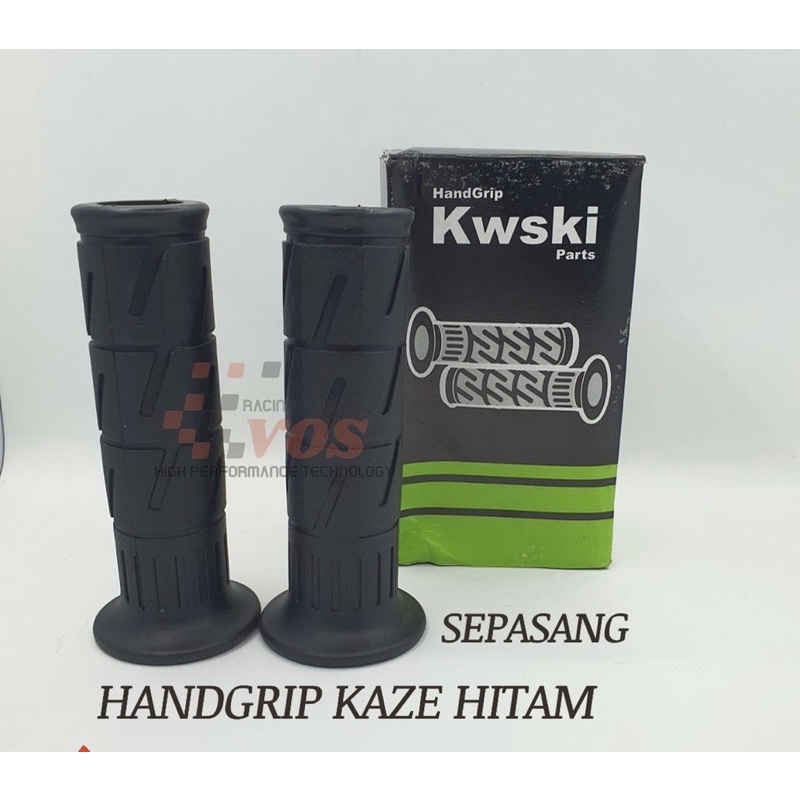 HANDGRIP HANDFAT GRIP MODEL KAZE STANDAR KWSI ORI ORIGINAL PLUS JALU STANG CHROME