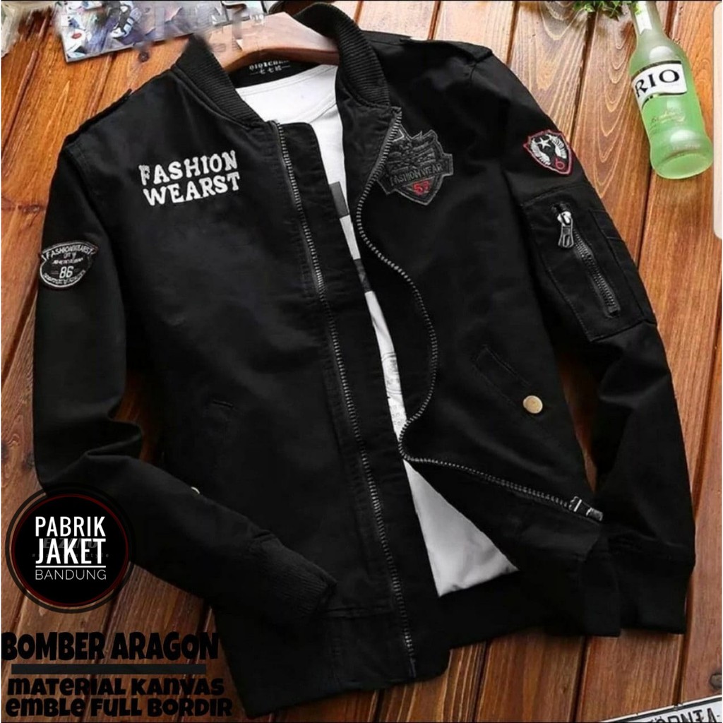 ARAGON BOMBER || Jacket Bomber Pilot || Jaket Pria Masakini #AB