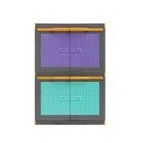 lemari plastik club mini susun 2