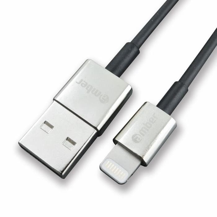 Amber ALT-U02 - Apple USB Lightning Cable, 1.2M, Zinc Alloy, OFHC