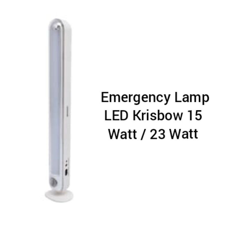 Emergency Lamp | Lampu Darurat Krisbow LED 15 Watt / 23 ...