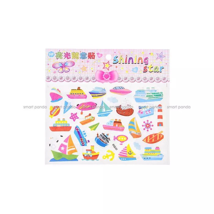 

Sticker Anak Gliter Kapal Laut HFQQ-031