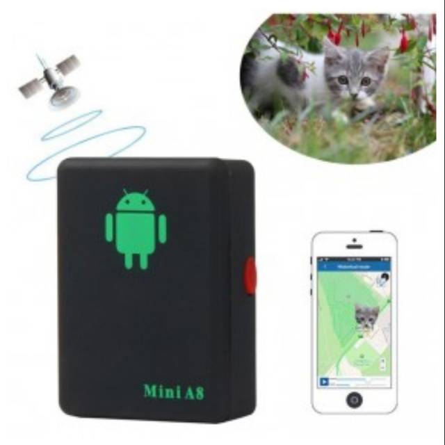 GPS Mini A8 Alat Sadap Suara Lacak GPS Tracker Anti Maling Mobil Motor