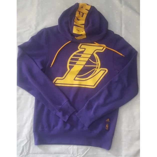 HOODIE ADIDAS X NBA LAKERS SECOND MURAH