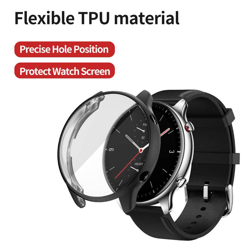 Casing Soft Case Tpu Dengan Bumper Pelindung Untuk Huami Amazfit Gtr 2 2e 3 Pro Watch Amazfit Gtr2 Gtr2E Gtr3 Pro