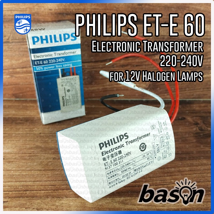 PHILIPS ET-E 60 - Ballast Elektronik Halogen 12V Dimmable