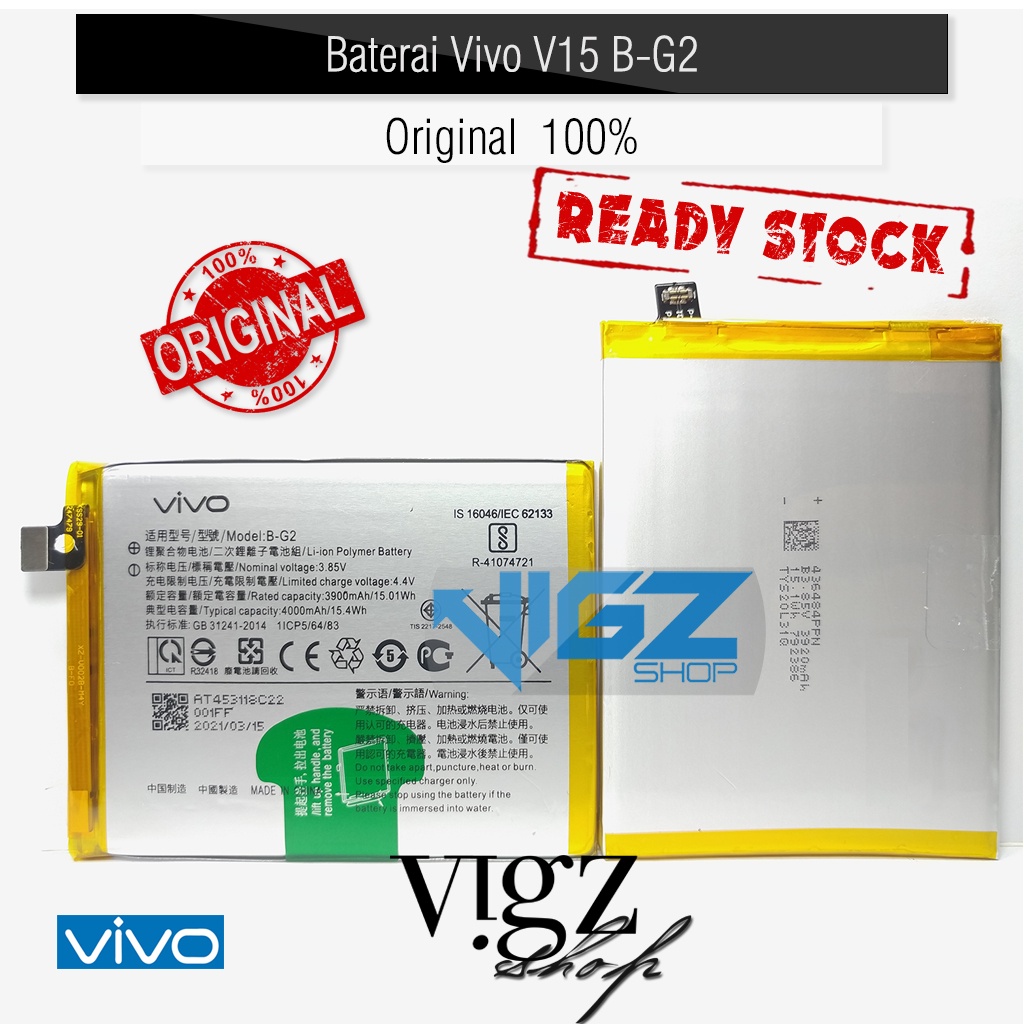 Battery Baterai Batre Vivo V15 B-G2 Original 100%