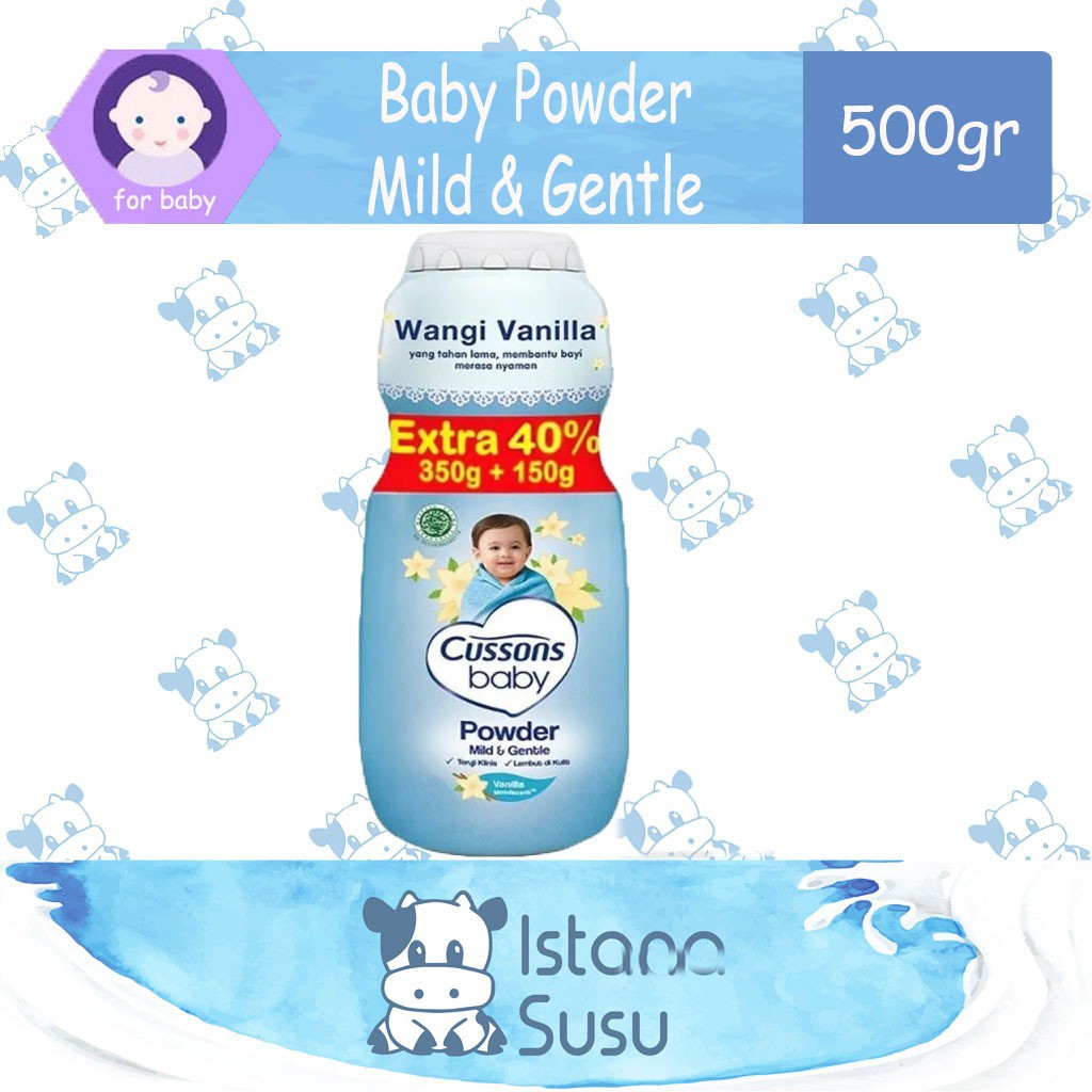 Cussons Baby Powder 350gr + 150gr