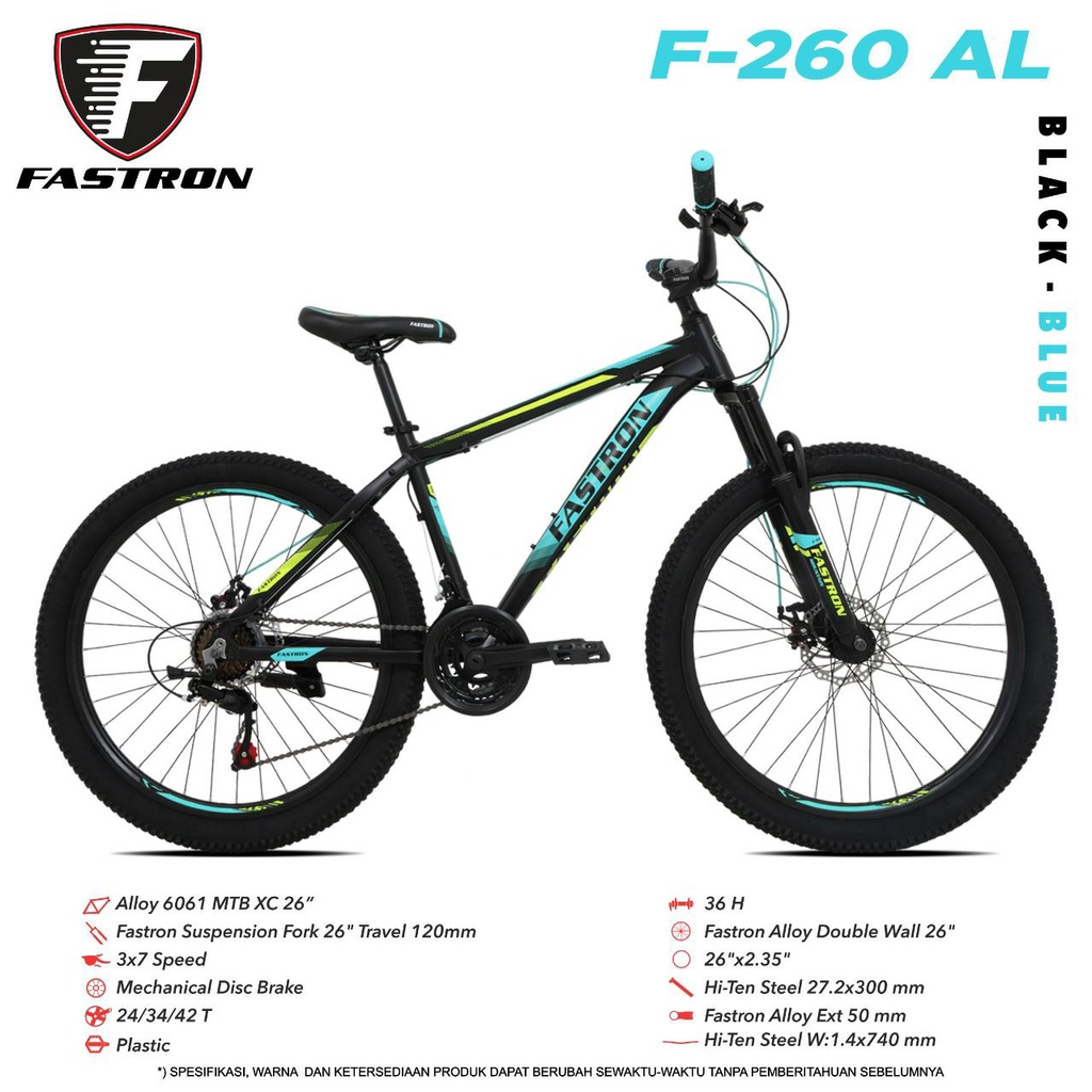 Sepeda MTB 26 Fastron 260 AL
