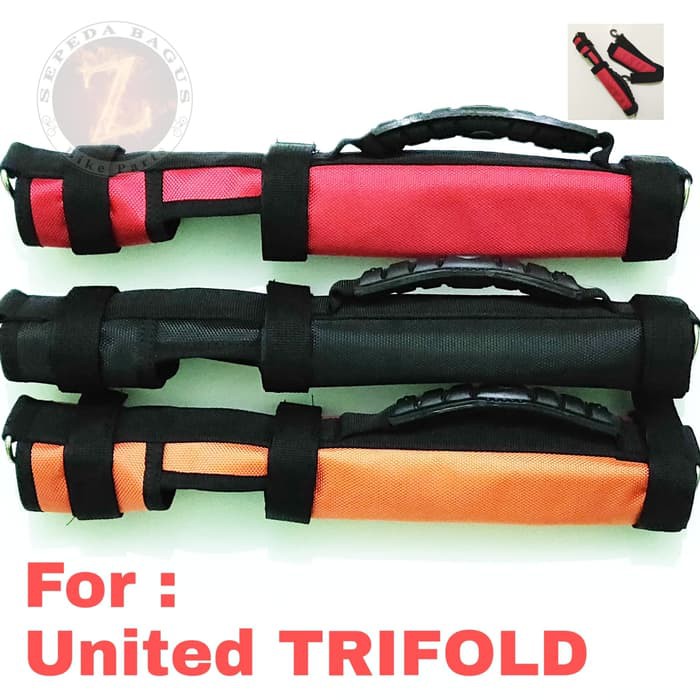 TRIFOLD Shoulder Carrying Handle Sepeda Lipat Bike Carrier ML1441