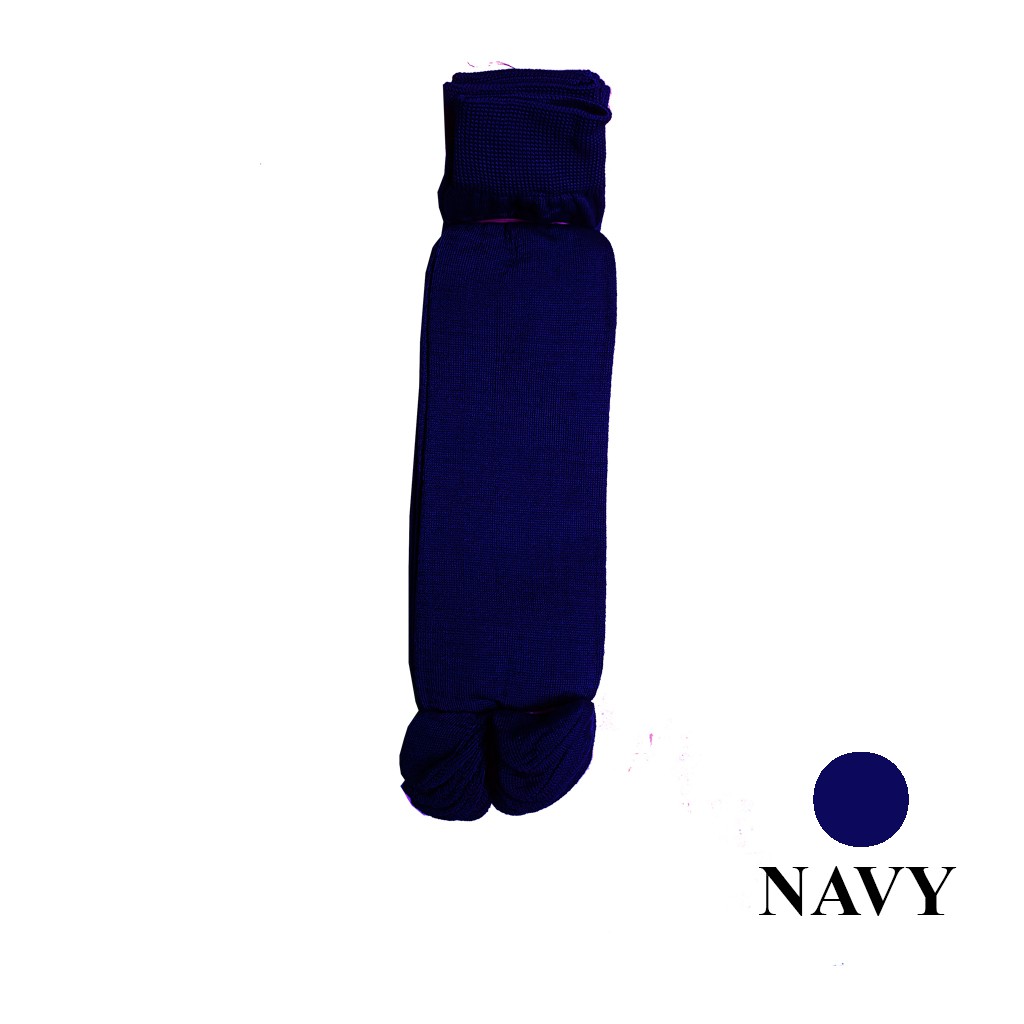 Kaos Kaki Jari Jempol Polos Varian Warna Lusinan-NAVY