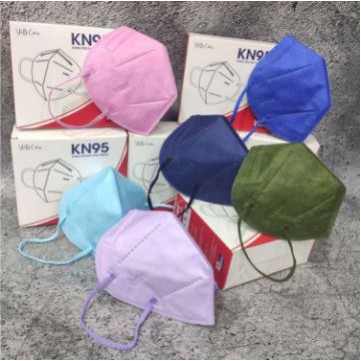 MASKER KN95 WARNA WARNI ECER | MASKER EARLOOP 5PLY WARNA | ANSSTORE
