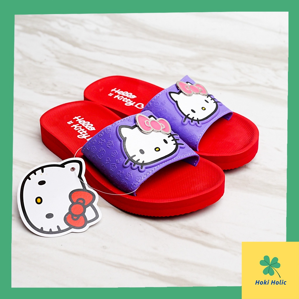 Ando Original Hello Kitty HK301 - Sandal Slide Anak Perempuan Sandal Fashion