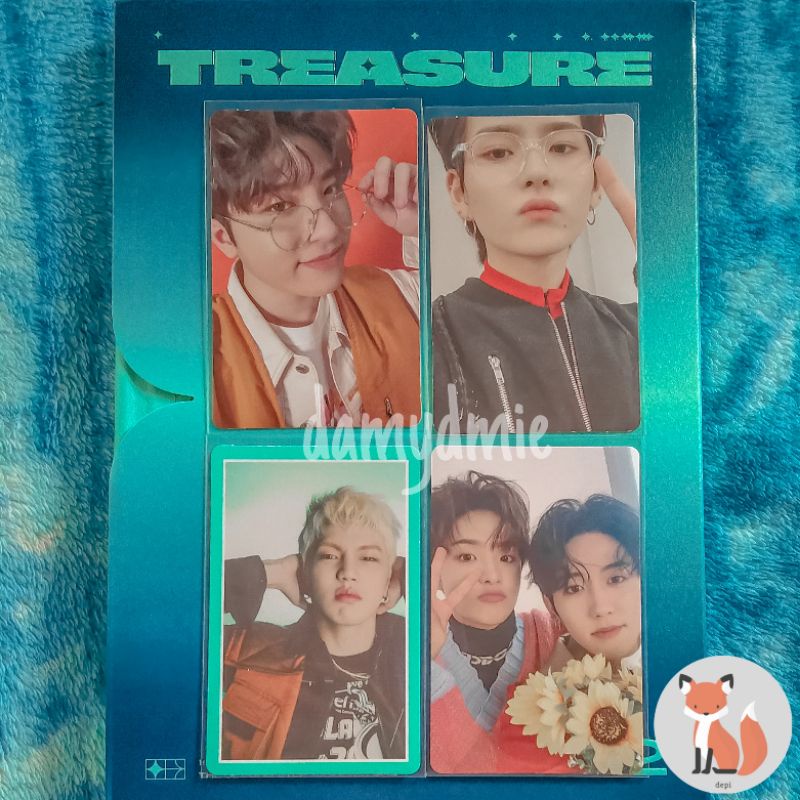PC TREASURE GREEN VER "the second step chapter one" junghwan yoshi hyunsuk jihoon mashiho