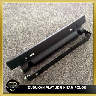 Plat JDM Polos Dudukan Plat Jdm Carbon Tatakan Plat Nomor