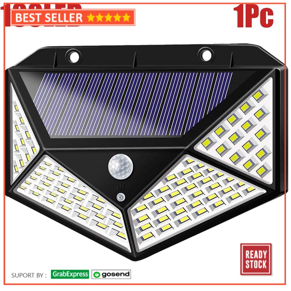 

Lampu Taman Solar Panel Sensor Gerak Outdoor 100 LED