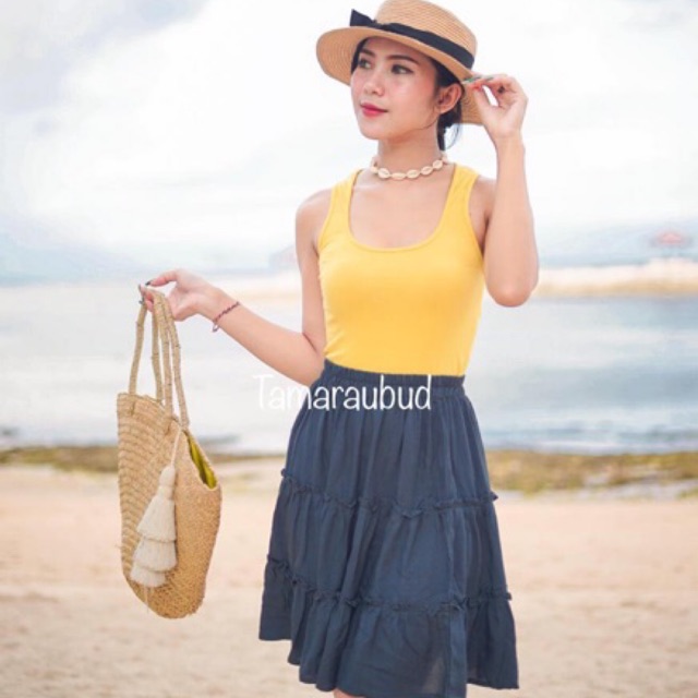 KYARA MIDI ROK / ROK TUTU / ROK PANJANG / SKIRT KOREA / SKIRT PENDEK