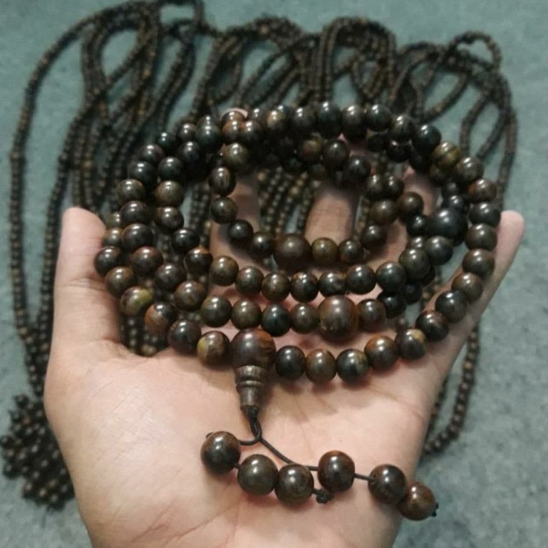 Tasbih Kayu Gaharu Buaya Wangi Budhis 108