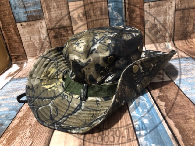 Topi Rimba Camo Berburu 03