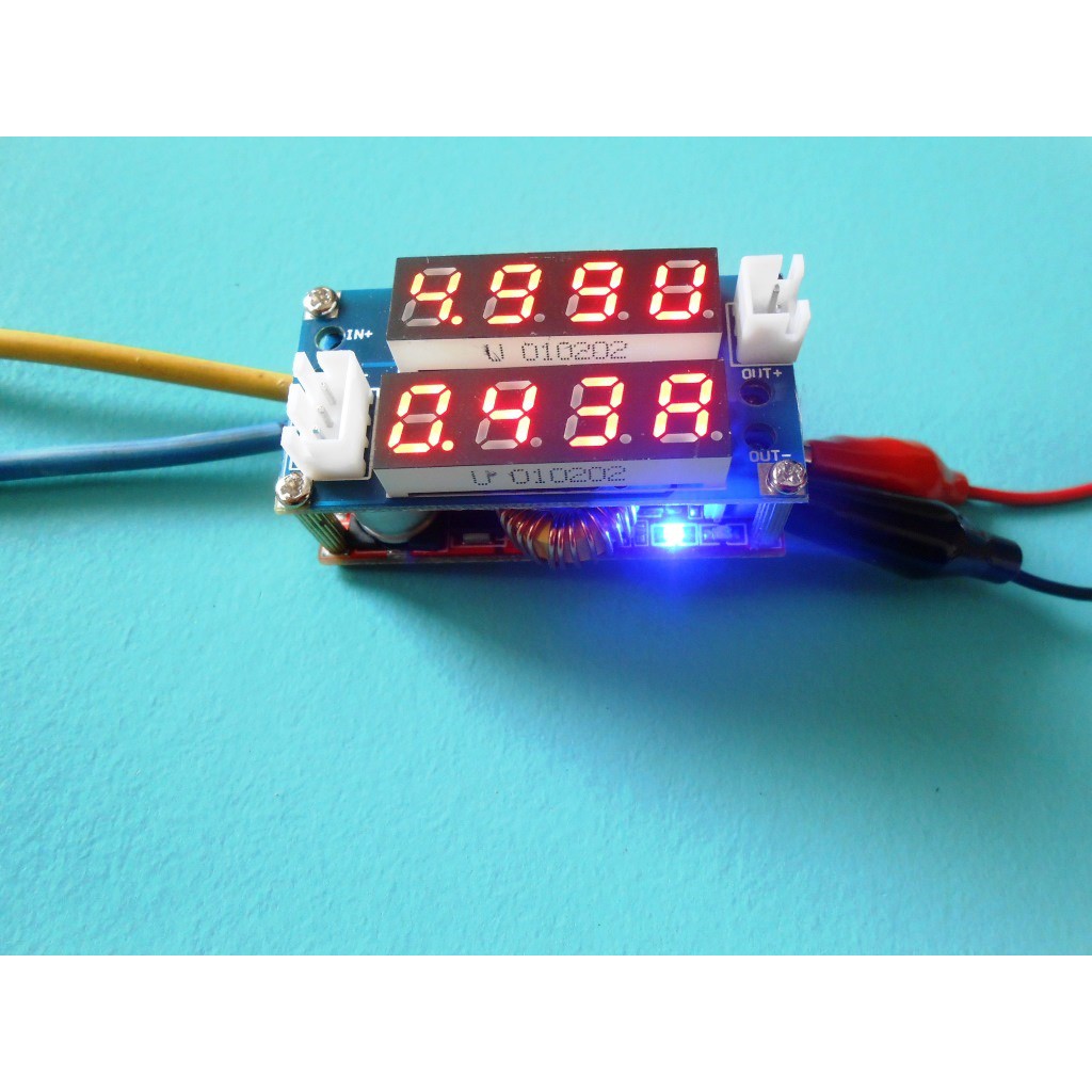 DC Buck Converter 5A Step Down Adj CC CV + Digital Voltmeter Ammeter