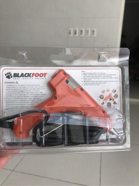 Glue Gun Kecil Switch 20 Watt / Alat Lem Tembak BLACKFOOT