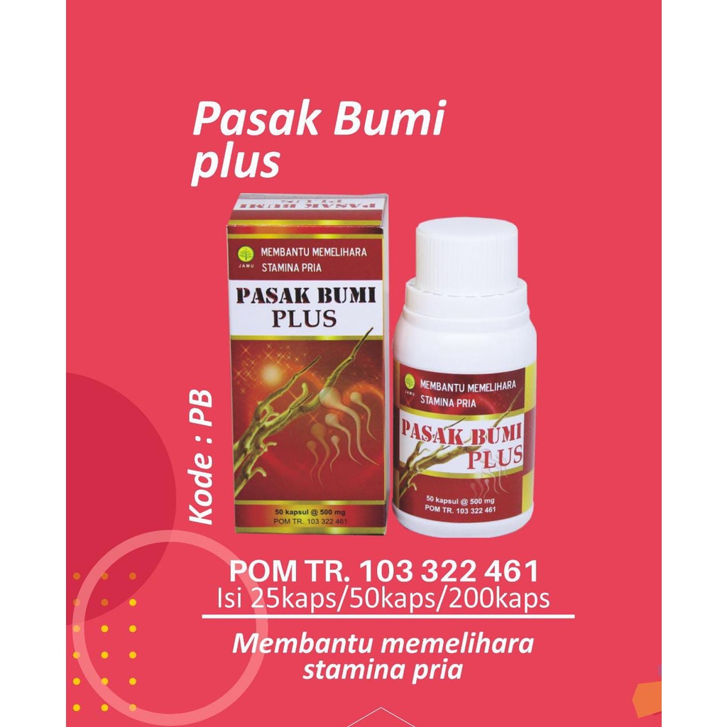 Pasak-Bumi Plus Herbal toga nusantara 50 kapsul