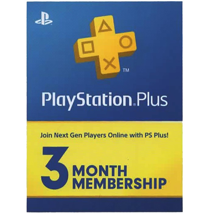 ps plus membership 3 month