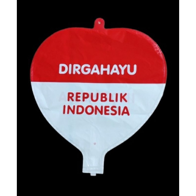 BALON AGUSTUSAN MOTIF MERAH PUTIH