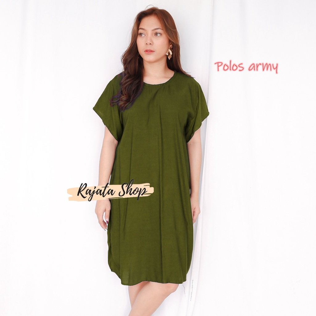 Daster Bali Dress Bali-DST POLOS ARMY
