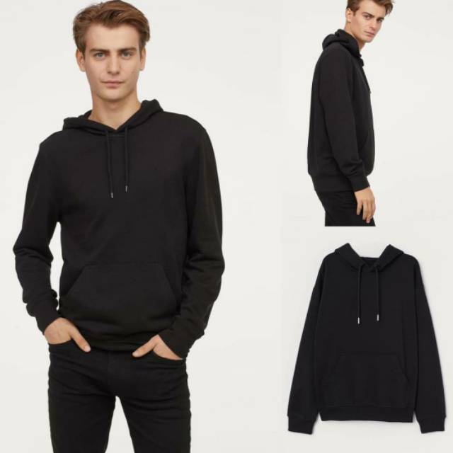 H&M Hoodie Divided Hitam Req by Indah