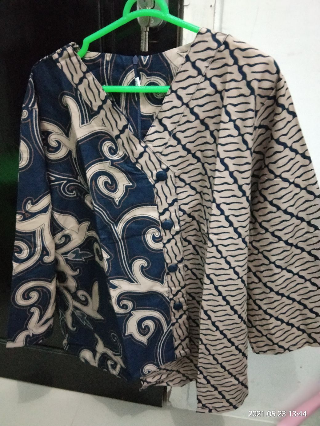 Blouse Batik Wanita Modern - Kerah Shanghai - S-m-l-xl-xxl-3l-4l-5l