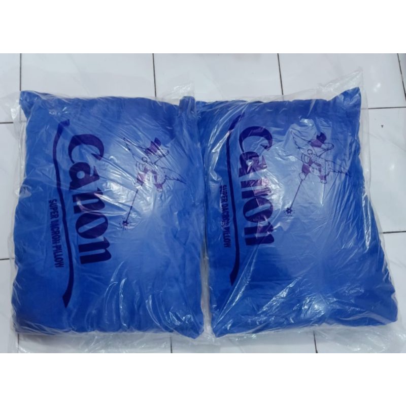 [ MURAH ] 1 SET BANTAL KEPALA DAN GULING MERK CANON BAHAN DAKRON WARNA RANDOM