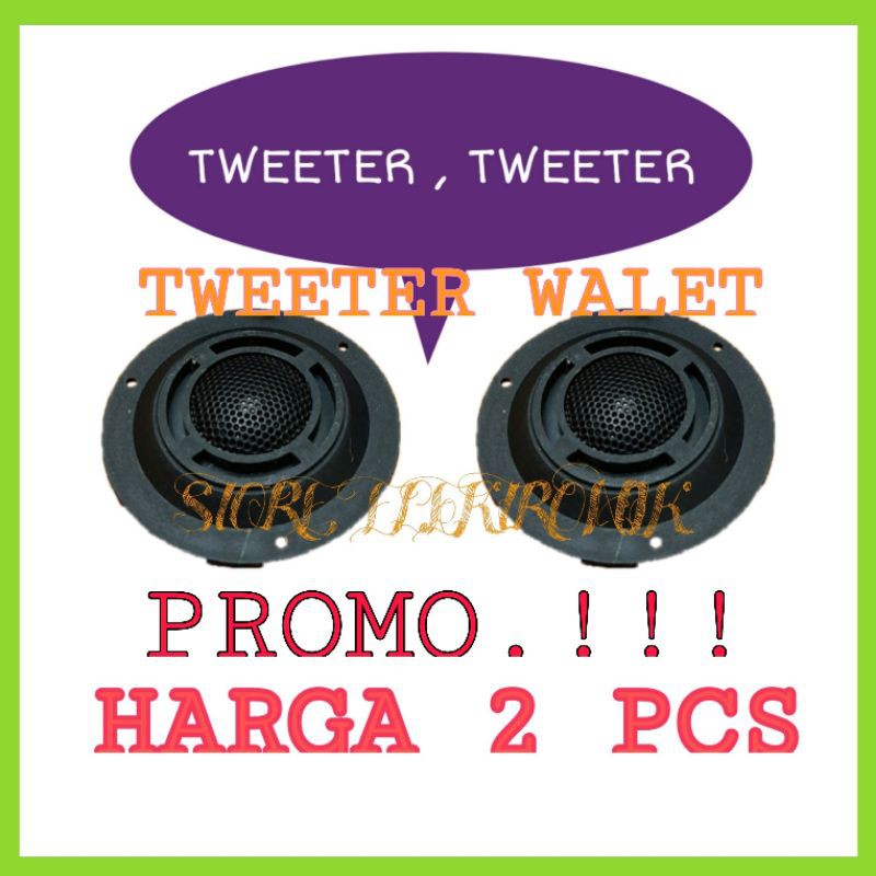Promo 2 Pcs Tweeter ASTELLO PT 004 G 200 Watt Speaker Twiter PT-004G Bulat
