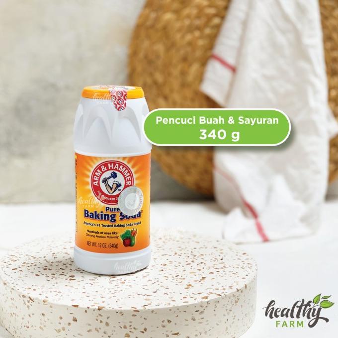

[COD] Baking Soda / Soda Kue Arm & Hammer Shaker Pencuci Buah Sayur 340g [COD]