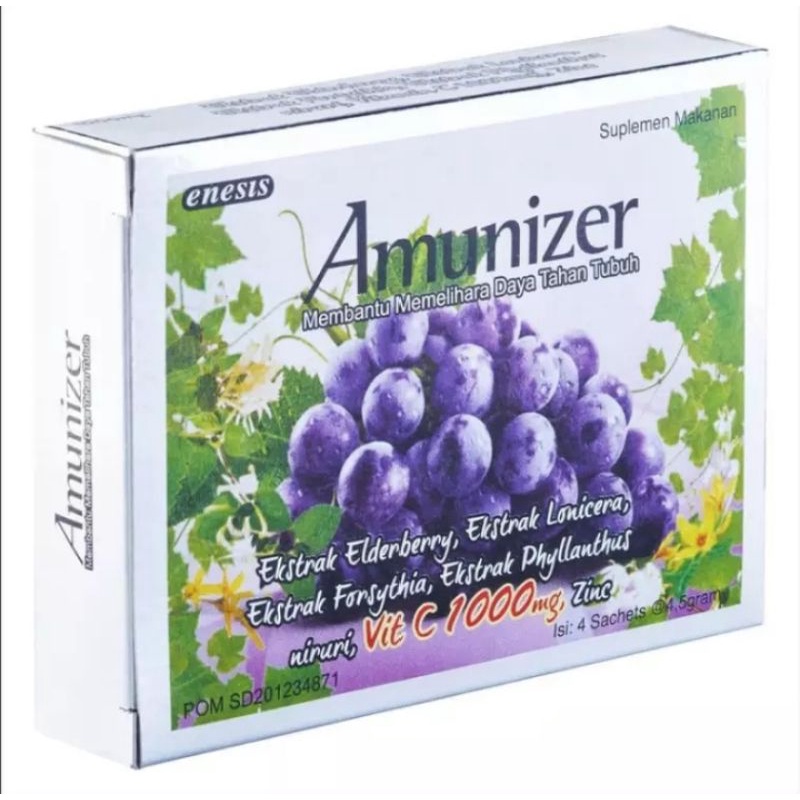 Amunizer Dus isi 4 Vit C1000 mg Tangkal Corona