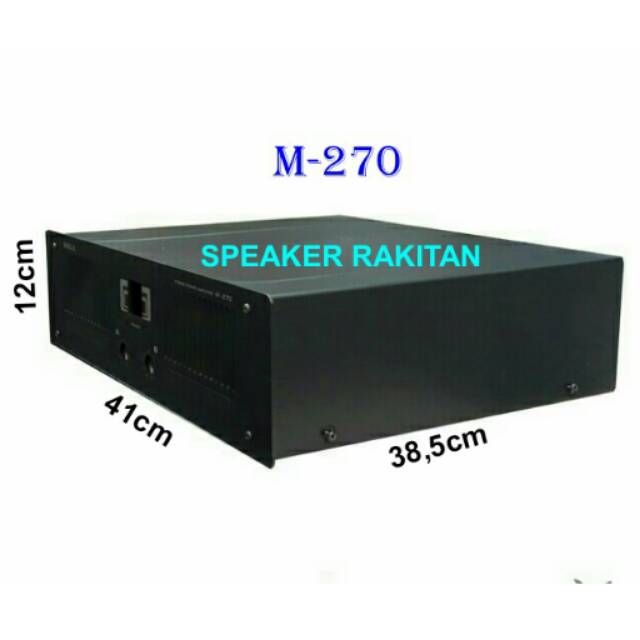 Box power amplifier Bell M-270