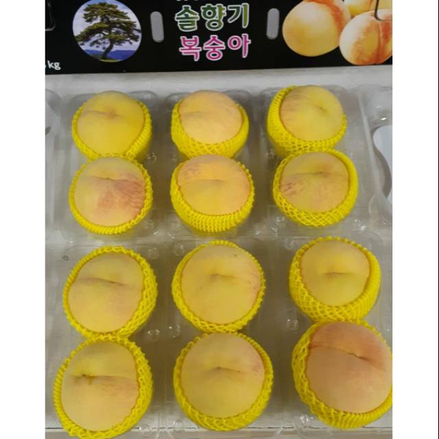 

Yellow peach korea