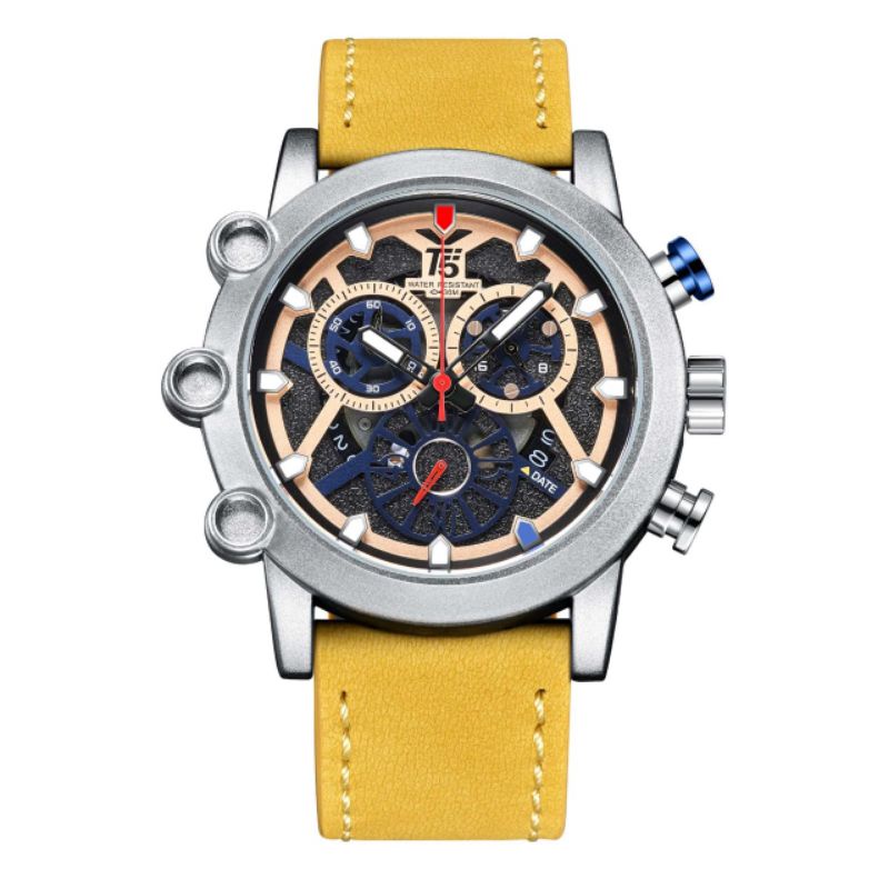jam tangan pria original t5 warna kuning