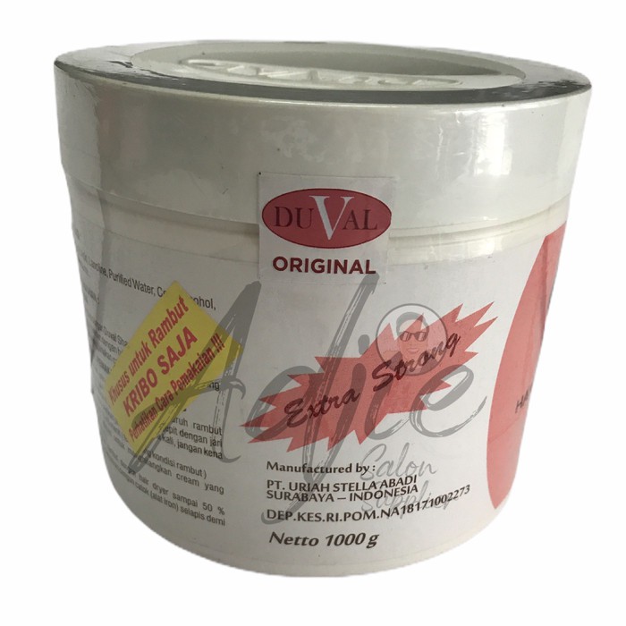 Duval Hair Straightening Rebonding Extra Strong Step 1 1000gr