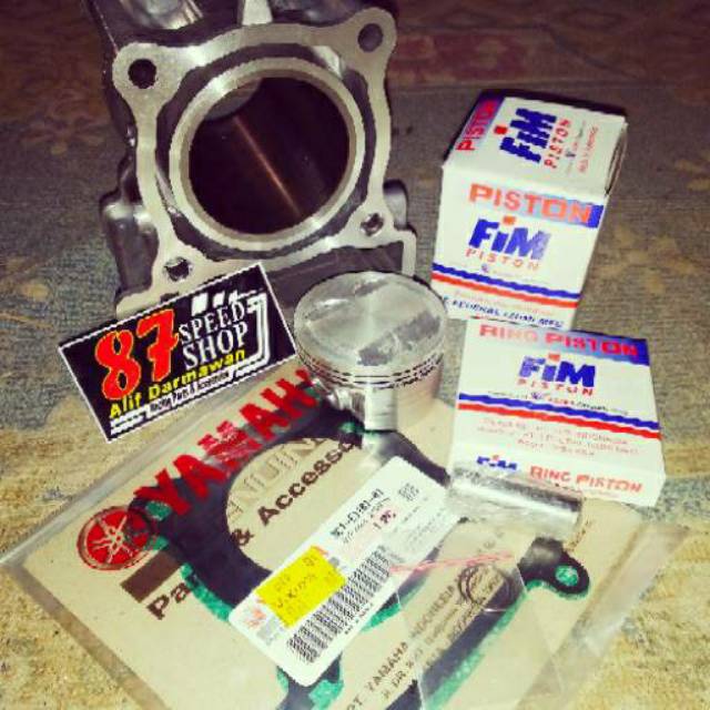 Blok Set Vixion FIM Piston bore up 150cc dan 155 Jupiter MX