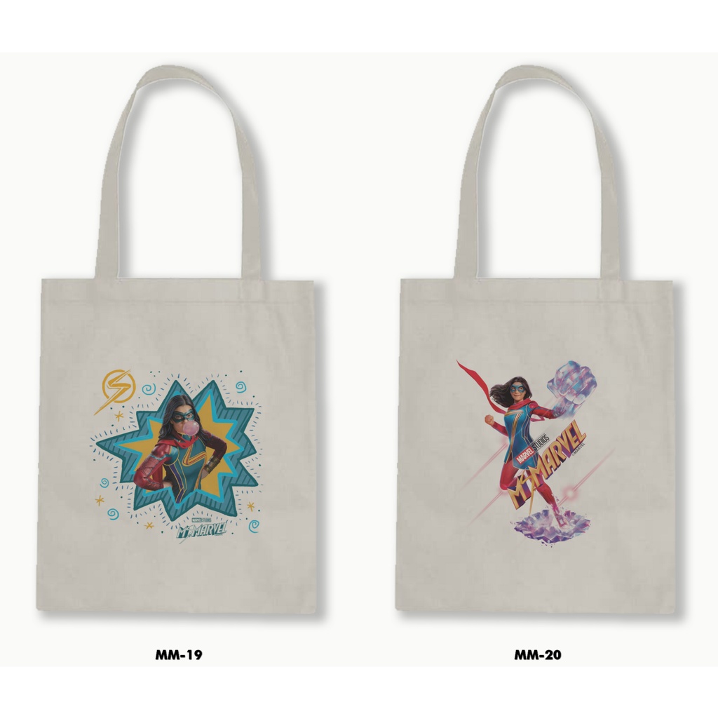 TOTE BAG BLACU - MS MARVEL .01