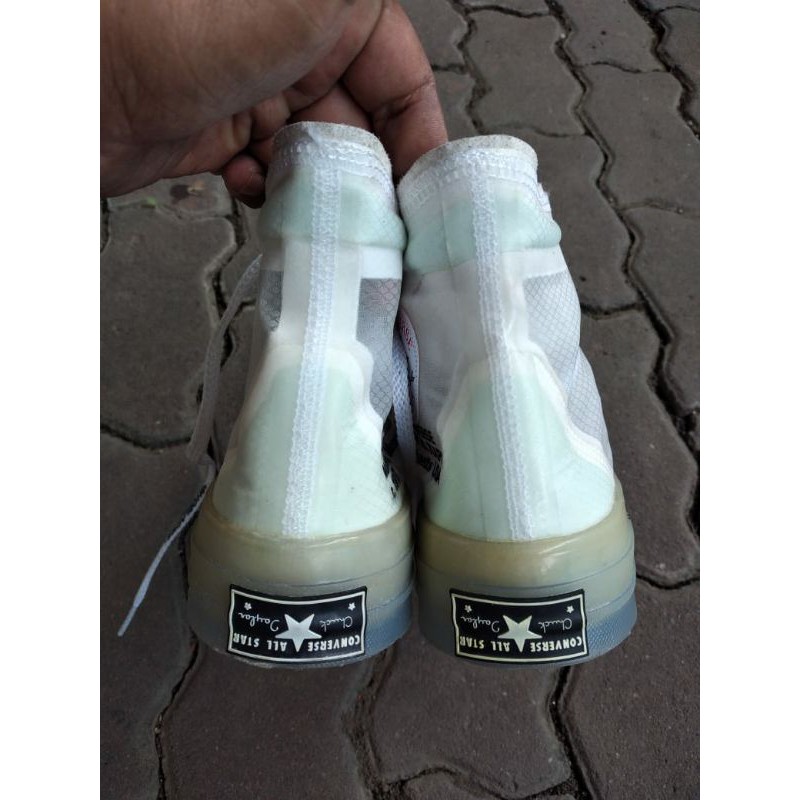 Converse vulcanized off white (sold out).
