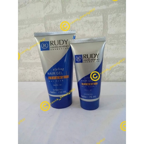 Hair gel styling Rudy hadisuwarno