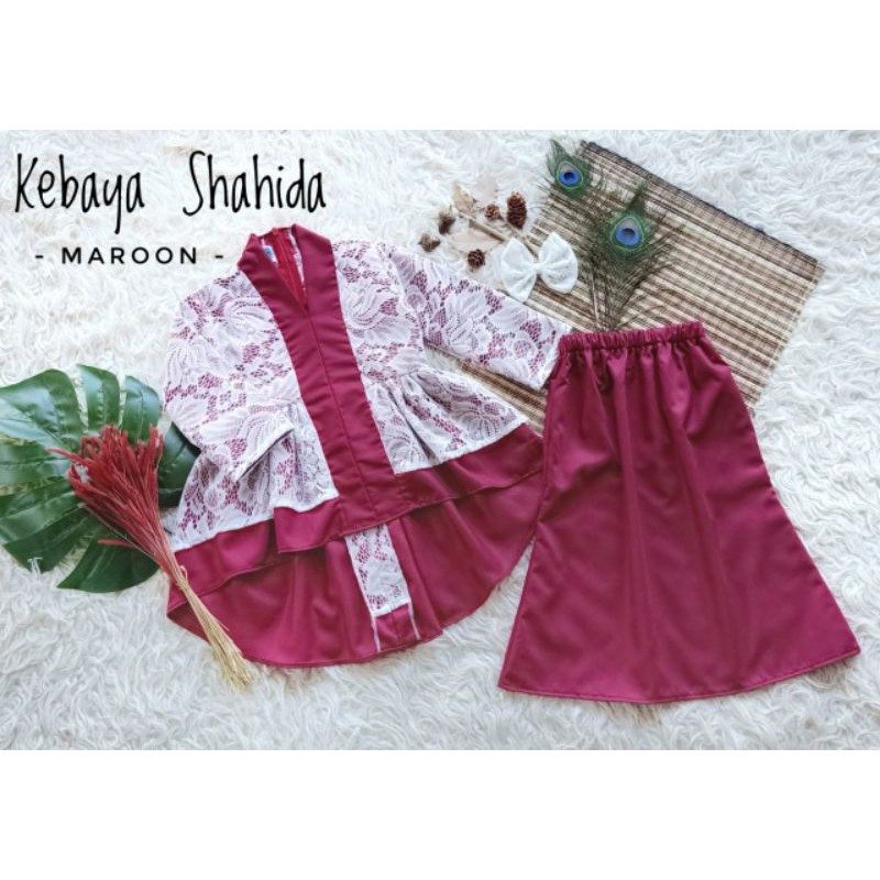 Kebaya Anak Perempuan Model Shahida Kebaya Kutu Baru Anak Kebaya Anak Modern
